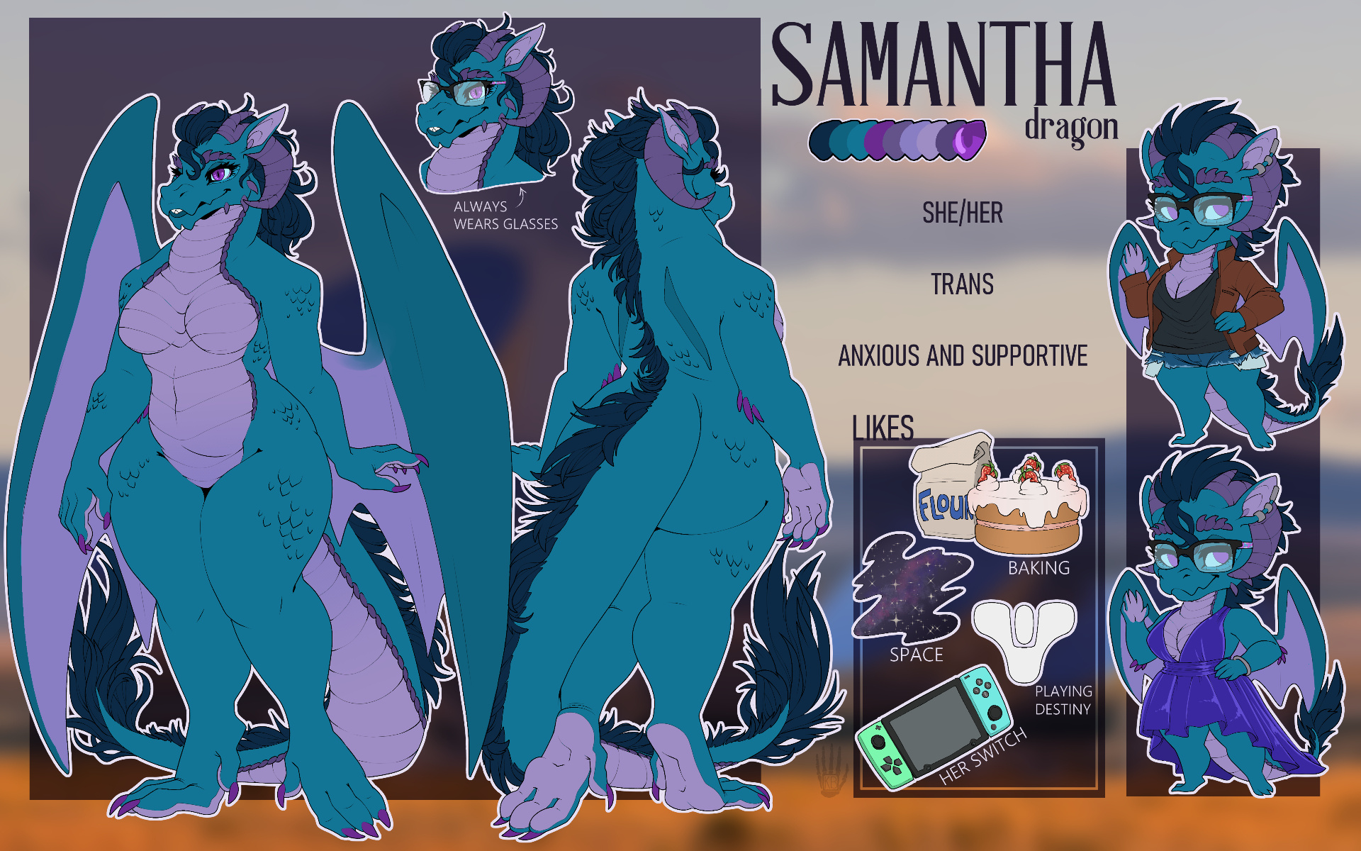 Samantha Ref Sheet